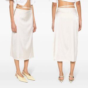 Jaquemus La Jupe Notte Satin Skirt
